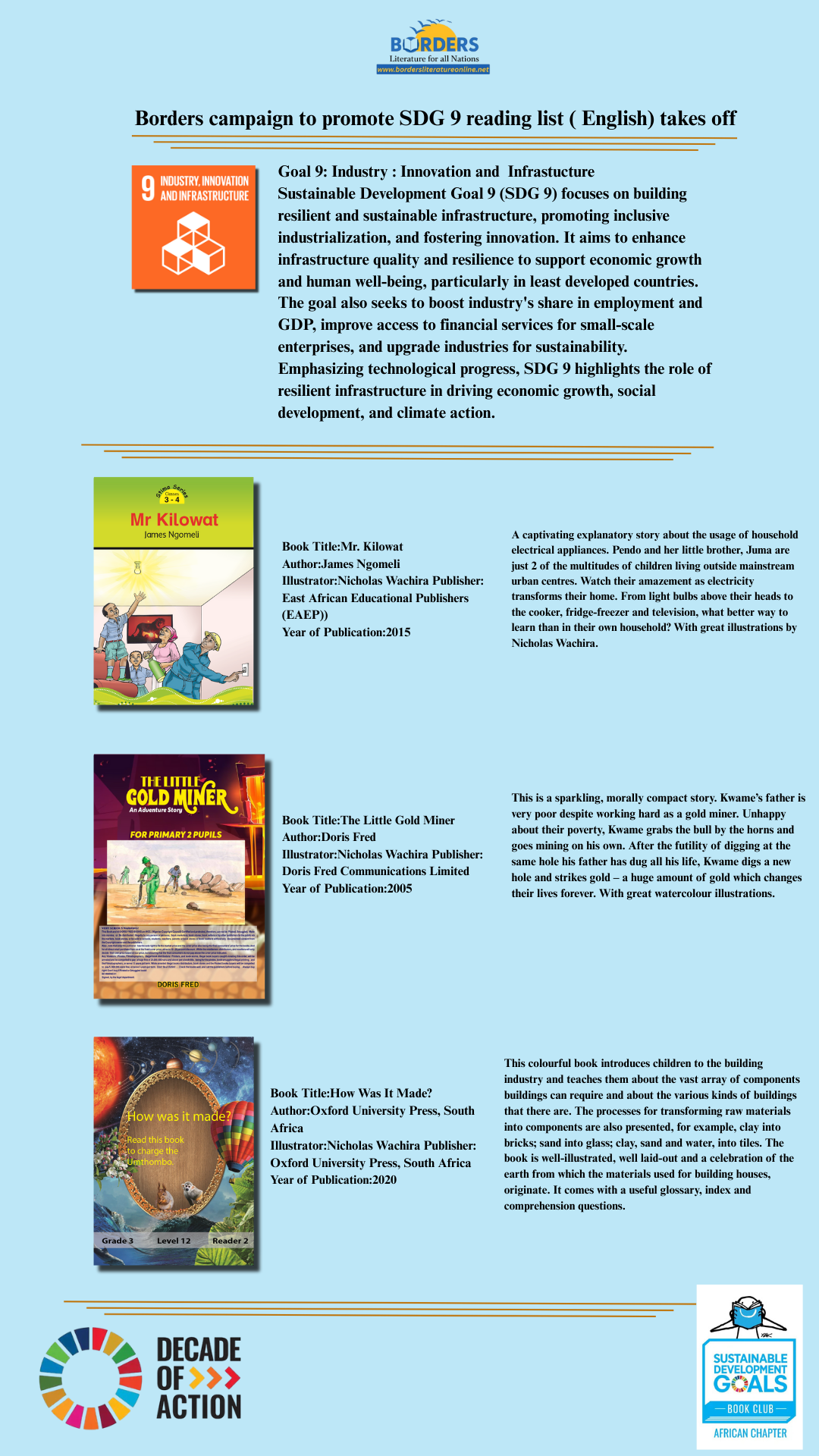 SDG 9 Reading List - Innovation